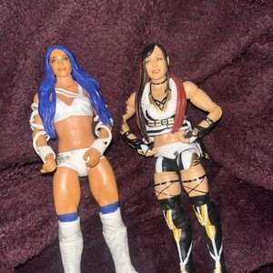 WWE Sasha banks and iyo sky figures